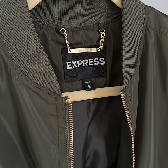 Express Green Jacket XS - Picture 2 of 6
